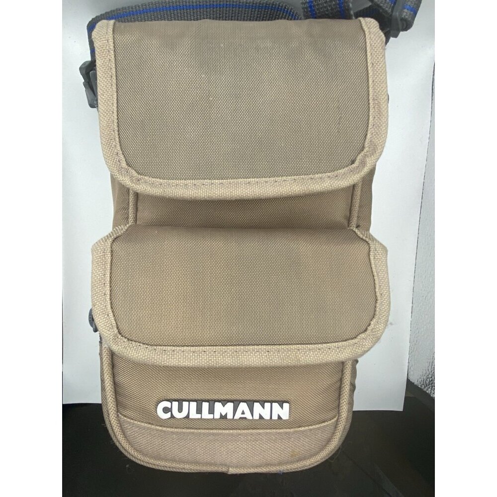 Cullmann Camera Bag Model 7570 Padded Shoulder DSLR Case Tan Gray - Picture 2 of 8